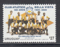 2020 Uruguay Club Ateletico Football Complete Set Of 1 MNH - Uruguay