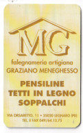 Calendarietto - Mg - Falegnameria Artigiana - Legnaro - Anno 1998 - Tamaño Pequeño : 1991-00