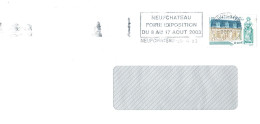 FLAMME NEUFCHATEAU (88) FOIRE EXPOSITION DU 8 AU 17 AOUT 2003 #788# - Mechanical Postmarks (Advertisement)