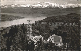 11778904 Uetliberg Zuerich Restaurant Uto Kulm Mit Zuerichsee Und Glarneralpen U - Autres & Non Classés