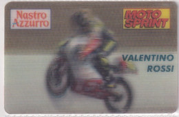 Calendarietto - Nastro Azzurro - Moto Sprint - Valentino Rossi - Anno 1998 - Tamaño Pequeño : 1991-00