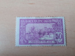 TIMBRE   GUADELOUPE       N  86     COTE  0,75   EUROS  OBLITERE - Usati