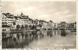 11778713 Zuerich Partie An Der Limmat Zuerich - Autres & Non Classés