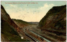 The Deepest Section Of The Famous 9 Mile Culebra Cut - Otros & Sin Clasificación