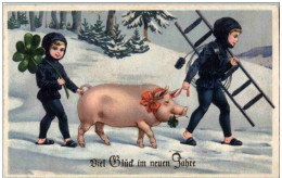 Schwein - Schornsteinfeger - Varkens