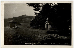 Wald Kapelle Enzian Hütte A Kieneck - Autres & Non Classés