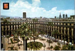 BARCELONA. -   Place Royale Vue Générale.   -   Non Circulée. - Barcelona