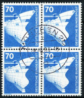 BRD DS INDUSTRIE U. TECHNIK Nr 852 Zentrisch Gestempelt VIER X66C342 - Used Stamps