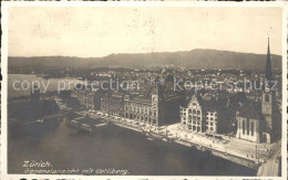 11778590 Zuerich Generalansicht Mit Uetliberg Zuerich - Autres & Non Classés