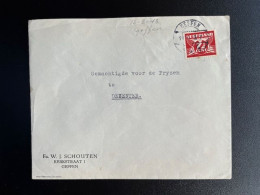 NETHERLANDS 1943 LETTER GEFFEN TO DEVENTER 13-03-1943 NEDERLAND - Lettres & Documents