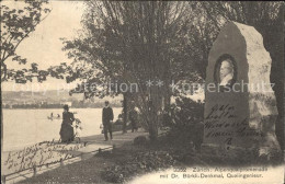 11778578 Zuerich Alpenpanorama Mit Buerkli Denkmal Zuerich - Autres & Non Classés