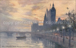 11777985 London Kuenstlerkarte Westminster C.W. Faulkner  - Autres & Non Classés