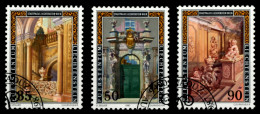 LIECHTENSTEIN 1987 Nr 925-927 Gestempelt SB4A05A - Gebraucht