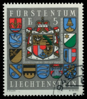 LIECHTENSTEIN 1973 Nr 590I Gestempelt SB4DF8A - Used Stamps