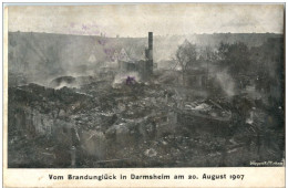 Darmsheim - Brandunglück Am 20. August 1907 - Sonstige & Ohne Zuordnung