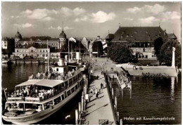 Konstanz - Hafen Mit Konziliumgebäude - Konstanz