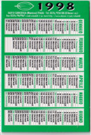 Calendarietto - Organizzazione Orlandelli - Canicossa - Mantova - Anno 1998 - Kleinformat : 1991-00