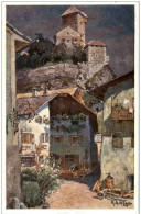 Castell Branzoll Sopra Chiusa - Künstlerkarte R. A. Höger - Otros & Sin Clasificación