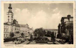 Warschau - Theaterplatz - Polen