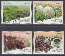 2022 Vietnam Agriculture Coffee Complete Set Of 4  MNH - Vietnam