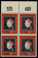SAAR OPD 1959 Nr 445 Postfrisch VIERERBLOCK ORA X976CA6 - Neufs