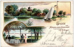 Friedrichshagen - Gruss Vom Müggelschlösschen - Litho - Autres & Non Classés