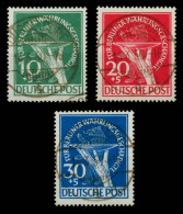 BERLIN 1949 Nr 68-70 Zentrisch Gestempelt ATTEST X6A9042 - Used Stamps