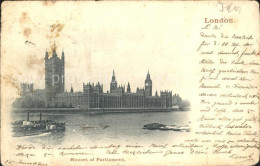 11777821 London Houses Of Parliament Thames Steamer - Sonstige & Ohne Zuordnung