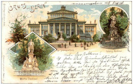 Gruss Aus Berlin - Litho - Autres & Non Classés