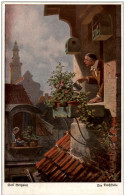 Carl Spitzweg - Die Dachstube - Andere & Zonder Classificatie