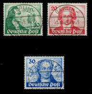 BERLIN 1949 Nr 61-63 Zentrisch Gestempelt X6E0CD6 - Gebraucht