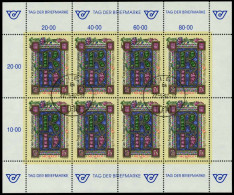 ÖSTERREICH BLOCK KLEINBOGEN Nr 2066 Zentrisch Gestempelt KLE S1C8E6E - Blocs & Hojas