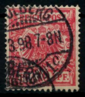 D-REICH KRONE ADLER Nr 47d Gestempelt Gepr. X72702A - Used Stamps