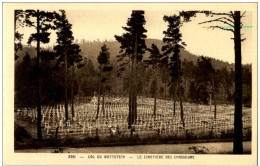 Col De Wettstein - Le Cimetiere Des Chasseurs - Autres & Non Classés