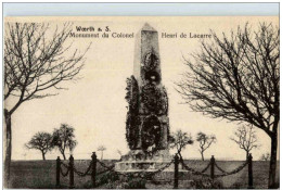 Wörth A Sauer - Monument Du Colonel Henri De Lacarre - Woerth