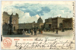 Berlin - Unter Den Linden - Litho - Sonstige & Ohne Zuordnung