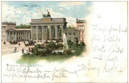 Berlin - Brandenburger Thor Litho - Porte De Brandebourg