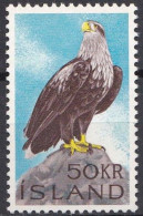 IS240A – ISLANDE – ICELAND – 1965 – WHITE-TAILED SEA EAGLE - Y&T # 353 MNH 16,50 € - Unused Stamps
