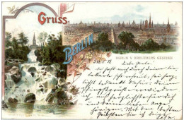 Gruss Aus Berlin - Litho - Autres & Non Classés