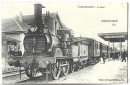 VAUCOULEURS - La Gare - TRAIN - Autres & Non Classés