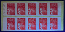 Carnet Daté LUQUET " LE TIMBRE UN PLAISIR QUI SE COMMUNIQUE " N°3085ac-C3 Variété Sans Bandes Phosphorescentes TTB - Modern : 1959-...