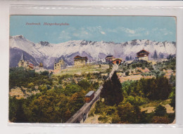 INNSBRUCK  TIROL  HUNGERBURGBAHN  VG 1918 VERIFICATO PER CENSURA - Innsbruck