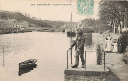 Hennebont Le Pont Et Les Quais - Hennebont