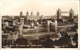 11777692 London Tower Of London And Tower Bridge - Autres & Non Classés