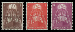 LUXEMBURG 1957 Nr 572-574 Postfrisch X809B42 - Unused Stamps