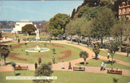 11777656 Torquay Torbay Princess Gardens And Theatre Fountain  - Andere & Zonder Classificatie