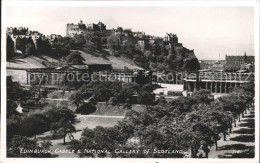 11777631 Edinburgh Castle And National Gallery Of Scotland Edinburgh - Sonstige & Ohne Zuordnung