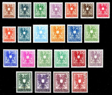 ÖSTERREICH 1945 Nr 697-719 Postfrisch S8CC22A - Unused Stamps