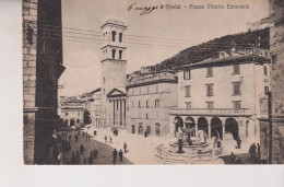 ASSISI  PERUGIA  PIAZZA VITTORIO EMANUELE  VG  1927 - Perugia