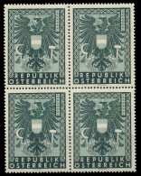 ÖSTERREICH 1945 Nr 716 Postfrisch VIERERBLOCK X8A1A46 - Ongebruikt